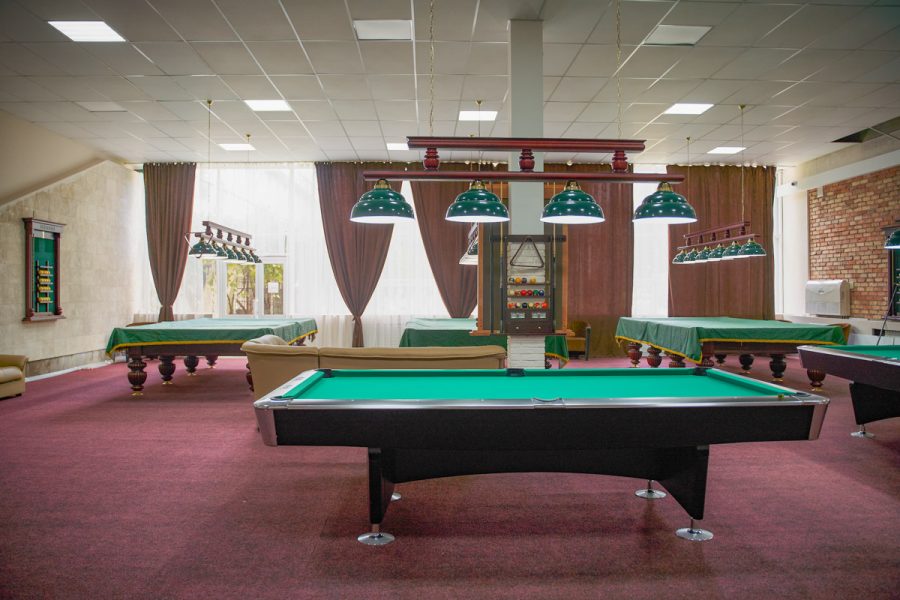 Бильярдная в санатории Центр Союз в городе Ессентуки - фотография