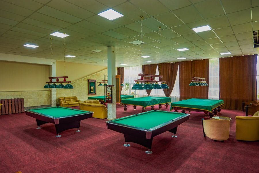 Бильярдная в санатории Центр Союз в городе Ессентуки - фотография