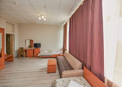 Двухместный номер стандарт в санатории Центр Союз в городе Ессентуки - фотография