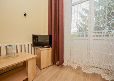 Одноместный номер стандарт в санатории Центр Союз в городе Ессентуки - фотография