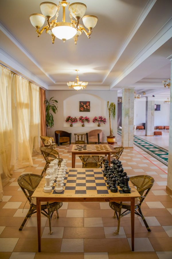 Шахматы в санатории Центр Союз в городе Ессентуки - фотография