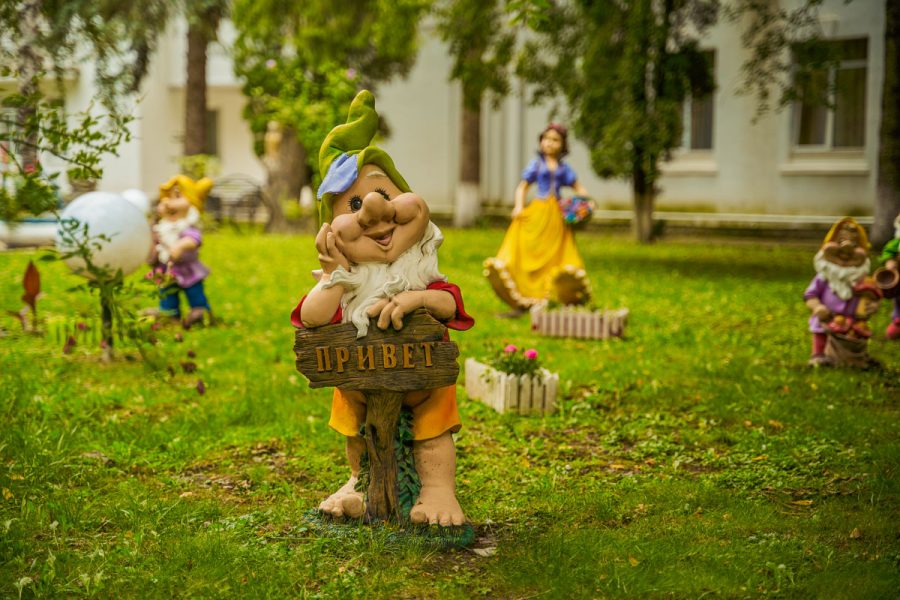 Территория в санатории Центр Союз в городе Ессентуки - фотография