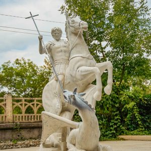 Территория в санатории Центр Союз в городе Ессентуки - фотография