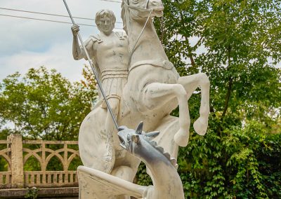 Территория в санатории Центр Союз в городе Ессентуки - фотография