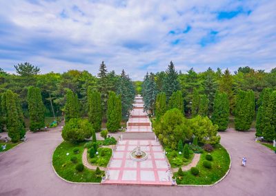 Территория в санатории Центр Союз в городе Ессентуки - фотография