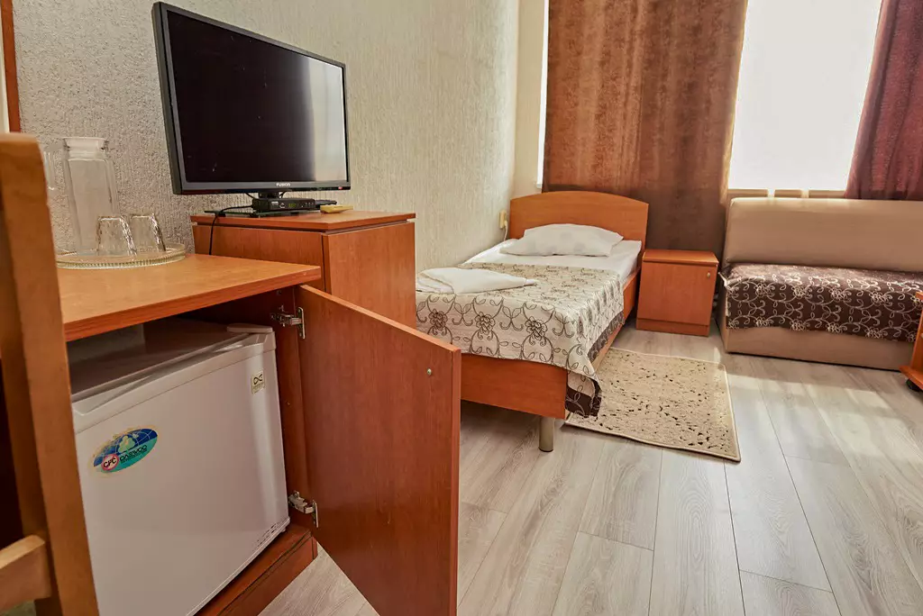 Двухместный номер стандарт в санатории Центр Союз в городе Ессентуки - фотография