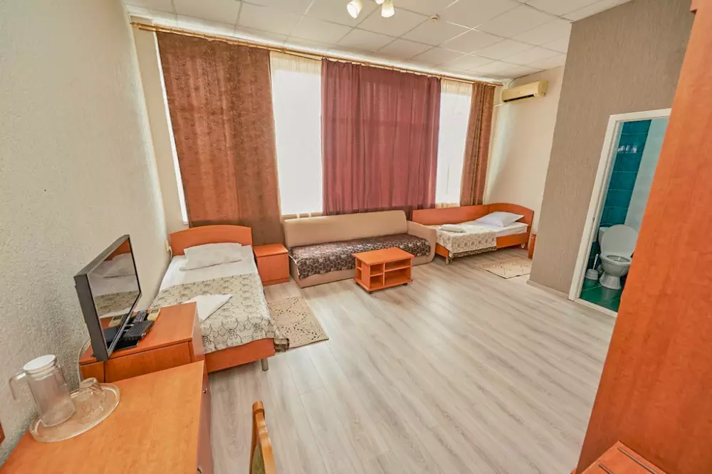 Двухместный номер стандарт в санатории Центр Союз в городе Ессентуки - фотография
