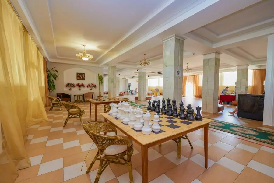 Шахматы в санатории Центр Союз в городе Ессентуки - фотография
