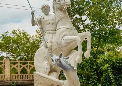 Территория в санатории Центр Союз в городе Ессентуки - фотография