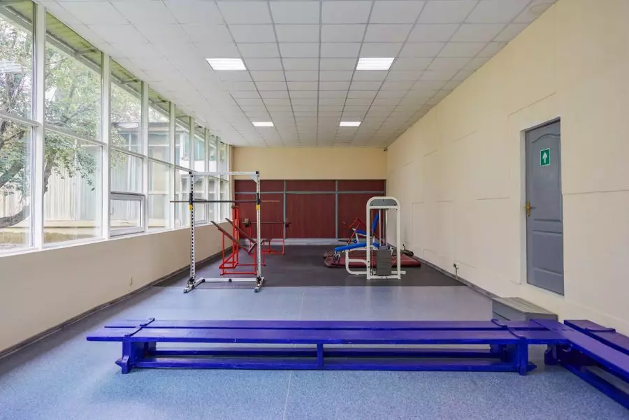 Тренажерный зал в санатории Центр Союз в городе Ессентуки - фотография